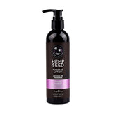 Earthly Body Hemp Seed Scented Massage Lotion 237 ml Lavender Massage Oils and Lubricants